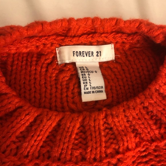 Orange knit - Picture 3 of 4